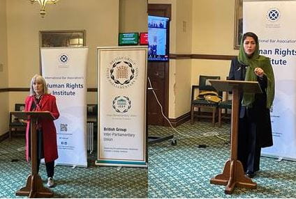 Baroness Kennedy (left) and Fawzia Koofi (right)